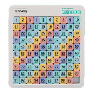 Digital Hanjie Sliding Puzzle Game Primary School Students Special Three Kingdoms Math Game Children Magnetic Blocks Educational Toy