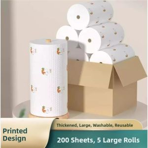 MONLEYTA | Lazy Persons Dual Use Disposable Kitchen Towel Household Cleaning Supplies Special Paper Towels For Home Use