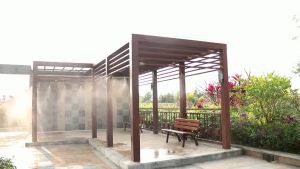 หัวพ่นหมอก ชุดพ่นหมอก DIY+อุปกรณ์ครบชุด ชุดรดน้ำต้นไม้อัตโนมัติ รดน้ำต้นไม้พ่นหมอกหังคา ชุดพ่นรดน้ำสายยาว40เมตร40หัว