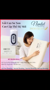 🌎SIÊU PHẨM🌎 Gối Cao Su Non Thế Hệ Mới Nhập Khẩu Mềm Mại Êm Ái Đàn Hồi Siêu Đỉnh Bảo Vệ Cột Sống Cổ _ Nemtot Bedding