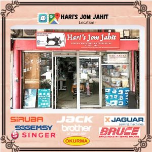 Mesin Jahit Tepi Portable Brother 2104D Overlock