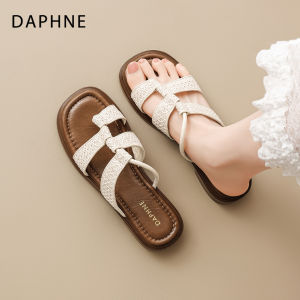 Daphne | Retro One-Strap Sandals Flat