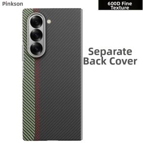 pinkson | Universal Z Fold Phone Cases Thin Hard Shell Kevlar Fiber