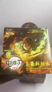 Bandai | Anime Demon Slayer 32 Chiếc Túi Bí Ẩn Bộ Acrylic Mặt Dây Chuyền Móc Khóa Nhân Vật Đồ Chơi Trẻ Em Thiết Bị Ngoại Vi PVC Trang Trí Cho Người Hâm Mộ