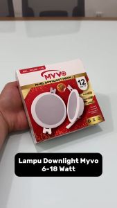 Lampu Downlight IB Panel LED Inbow Bulat 6W 9W 12W 15W 18W Putih Cool Daylight / Kuning Warm White