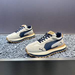 Mens Running Shoes Fashionable Casual Sporty Dad Sneakers Breathable Low Top Glue-Welded Rubber Outsole Fall Season