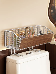 MENGBINFEN | Toilet Side Organizer Bathroom Storage Rack