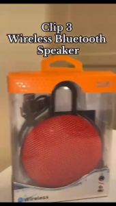 Clip3 Speaker Bluetooth Clip3 Wireless Portable FullBass Support Memory/Flasdisk