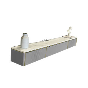 Wall-mounted Suspended Minimalist Luxury TV Cabinet