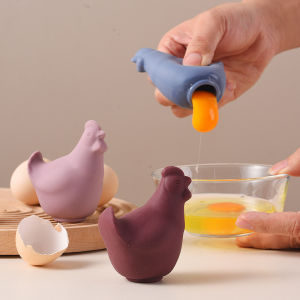 Creative Hen Shape Egg Separator Yolk Egg Divider Food Filter Home Kitchen Baking Tool Save Time Effort Gadgets