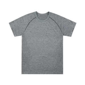FPA | Summer Color-block Seamless Knit Hasselblad Logo Slim Fit Crew Neck Sports T-shirt