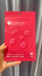 Miếng Dán Mụn Vi Kim CAREVISE Hàn Quốc SPITZ Clear Spot Patch MICRO NEEDLE 12 Miếng cho Da Mụn
