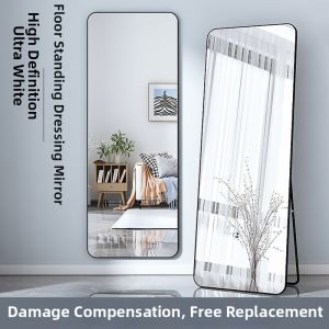 Large Corner Round Full-length Mirror