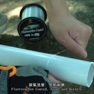 Senar Pancing Fluorocarbon Coated 100m Kuat Mudah Tenggelam 0.6mm~1.2mm Nylon Fishing Line Galatama Ikan Besar