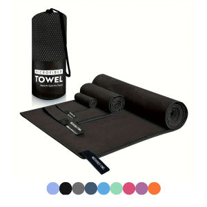Khăn Microfiber Siêu Thấm Hút Nhanh Khô Dùng Cho Thể Thao Ngoài Trời Du Lịch Yoga Tắm Biển - Khăn Thể Thao Chất Liệu Mềm Mại