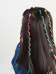 【COD/READY】Korean Braided Hair Headband Colorful Dirty Braids Ribbon Women Girls Hair Rope DIY Hair Accessories