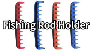 YOTO | 1pc Carp Fishing Rod Holder Rubber Material Multi-Rod Holder Fishing Tools