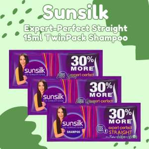 Sunsilk Pink Shampoo sachet 15ml BY 12’s