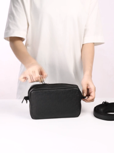 Túi Xách Da GERALT Đeo Chéo Nam Nữ Đựng Điện Thoại Đi Chơi Tiệc Monogram Dập Chìm Local Brand Midori M Studio