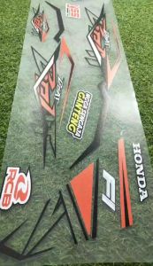 Striping Beat Fi 2012 Sampai 2015 Lis Sticker Bahan Bening Transparan