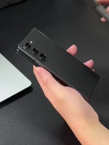 ZHUOHUAN | Hinge Protection Leather Magnetic For Magsafe Case For Samsung Galaxy Z Fold 8 Ultra 7 6 5 4 3 5G Full Cover With Ring Kickstand