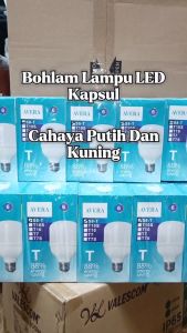 Lampu Bohlam Led Kapsul 40 Watt 30 20 10 5 Watt Putih Kuning Capsule E27