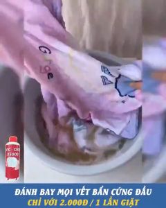 Dung Dịch Tẩy Trắng Quần Áo VIC OXY X5000 2 Phiên Bản Tẩy Mốc Quần Áo Ố Vàng Không Phai Màu Vải Chính Hãng 500ml