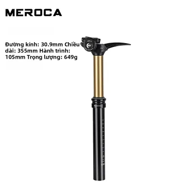 MEROCA | Ống Ghế Yên Xe Đạp Điều Chỉnh Chiều Cao Nhôm Thuận Tiện