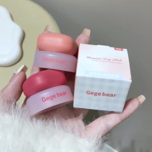 Son Dưỡng Môi Và Má Gege Bear Mousse Phong Cách Hàn Quốc Son Tint Lì Đa Năng Phù Hợp Với Mọi Tông Da