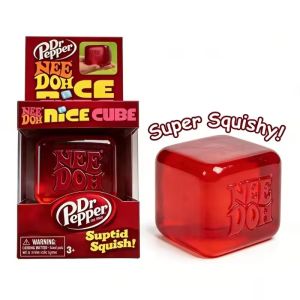 Schylling Nice Cube Squishy Fidget Toy Slow Rebound Squeeze Sensory Stress Relief Anti-Anxiety Toy for Kids Adults ADHD