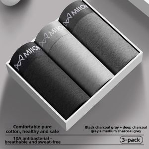 MiiOW | Antibacterial Breathable Mens Boxer Briefs
