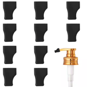 10pcs Silicone Anti-Drip Pump Lids Reusable Syrup Bottle Sealing Covers