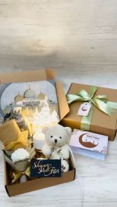 HAMPERS JILBAB PASHMINA / Kado Ulang Tahun / Hampers Lebaran Idul Fitri / Hadiah Ultah Kado Anniversary Hampers Hijab Ramadhan