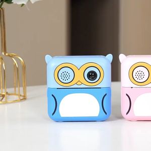 CW-SHOP(P2)*พร้อมส่งในไทย*กล้องถ่ายรูปพร้อมพิมพ์ กล้องนกฮูก  OWL INSTANT ฟรีปากกาเมจิก กระดาษปริ้น