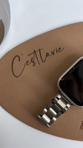 In A Mood - PREMIUM PU LEATHER COASTER- Cup Pad/ Tea Mats/SUCCULENT MATS/ 杯垫/ INS 风 -Coaster