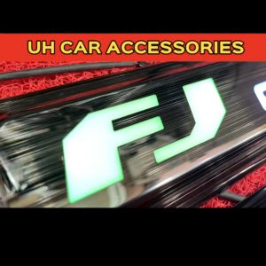 TOYOTA FJ CRUISER LED SIDE SCUFF SILL PLATE DOOR SIDE STEP PROTECTOR