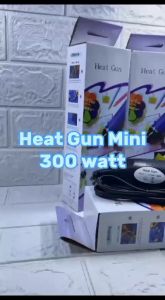 Mini Hot Gun Heat Gun Low Watt 300W Electric Alat Pemanas Multifungsi
