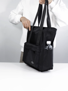 BAGB057 END&START ของแท้ ทรง Tote สุดฮิต! หิ้วได้มีช่องใส่ขวดด้านข้าง จุเยอะ ดีไซน์หรู แมทช์ทุกสไตล์