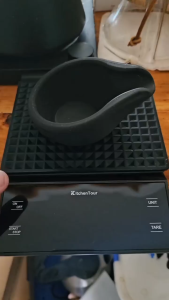 Multi-Function Digital Coffee Scale with Timer 3kg Max 0.1g for Pour Over and Espresso in Black Finish[Vodool Official Center]