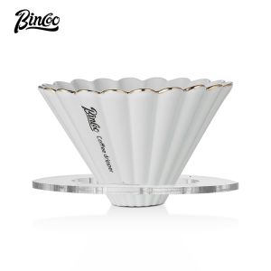 Bincoo gốm phin cà phê cup phin pha cà phê tay Brew cup cao vẻ đẹp Twitch Bánh lọc cup phin cà phê