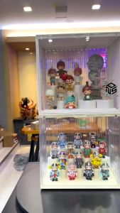 กล่องบล็อคปรับระดับ แถมตัวบล็อคในกล่อง ใส่โมเดลได้เยอะ ขนาดใหญ่ โชว์สินค้า อาร์ททอย popmart