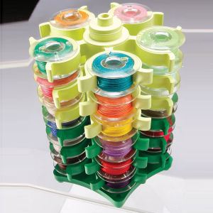 พรีเมี่ยมเย็บ Bobbins Tower เก็บคลิปสําหรับ 30 ด้ายพลาสติก CLAMP Organizer จักรเย็บผ้า DIY เย็บปักถักร้อยเครื่องมือ