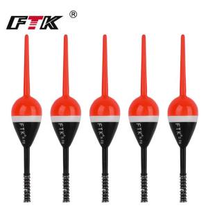Bộ Phao Câu Cá FTK 5 Chiếc Làm Từ Gỗ Balsa Dùng Cho Cá Crappie Cá Panfish Cá Mè Phao Trượt Lò Xo & Phao Cố Định 2g/4g/5g