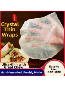 Handmade Hot-Water Pastry Pancake Dough Wraps