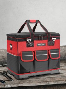 Túi Đựng Dụng Cụ Vải Canvas Dày Deliwest Túi Đựng Dụng Cụ Điện Thân Thiện Với Môi Trường Durable Multi-Function Repair