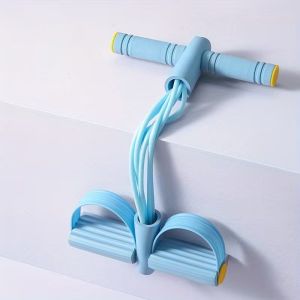 6-Tube Yoga Pedal Pull Rod Resistance Band - Multi-functional Pedal Pull Rope Resistance Band Yoga Training Fitness Equipment