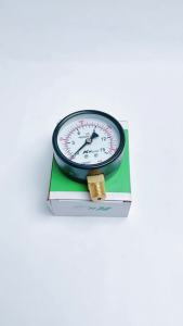 Đồng Hồ Áp Suất Hơi Đồng Hồ Hơi Đo Áp Suất Mặt 63mm Hiệu KKGause Chân Ren 13