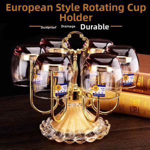Yisheng | Rotatable Stainless Steel Glass Cup Holder