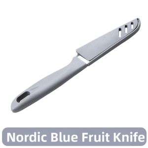 Stainless Steel Portable Folding Fruit Knife with Case Peeler Multi-Functional Peeler Home Use Kitchen Cooking Tool
