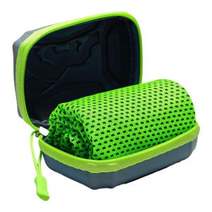 Camping Cooling Towels with EVA Case Compact & Portable Travel Ice Towel Quick Dry Towels for Sports Gym Hiking and Yoga